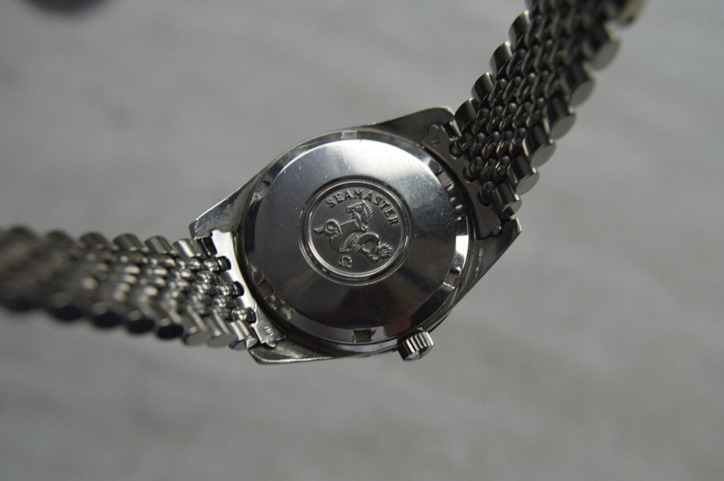 1969 Omega Seamaster Vintage Mens Automatic Beads Of Rice Bracelet Watch 166.010