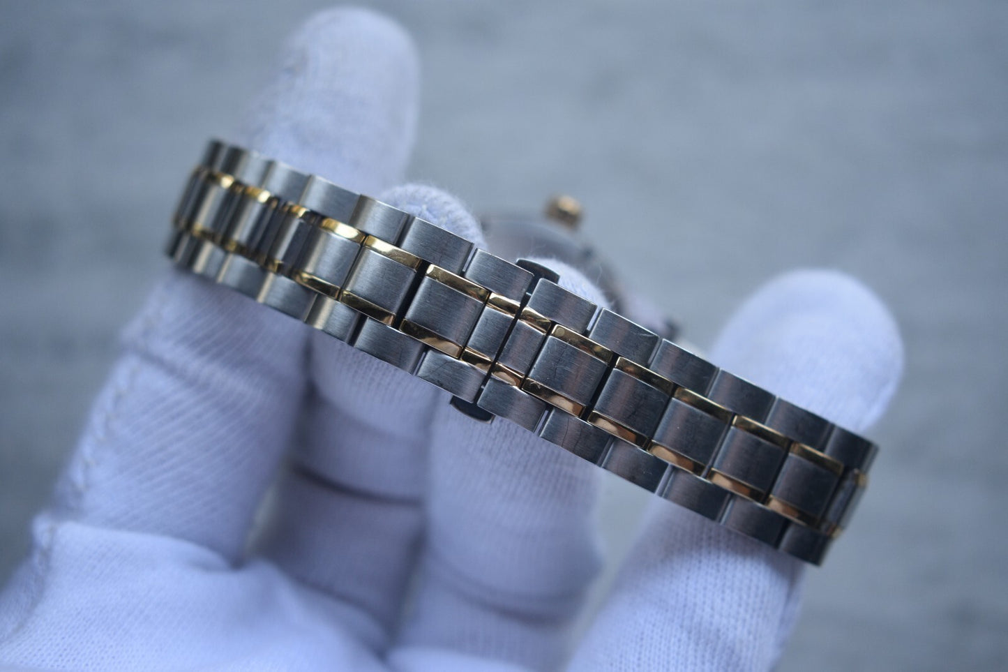 Rotary Two Tone Quartz Men's Date Gold Bracelet Watch