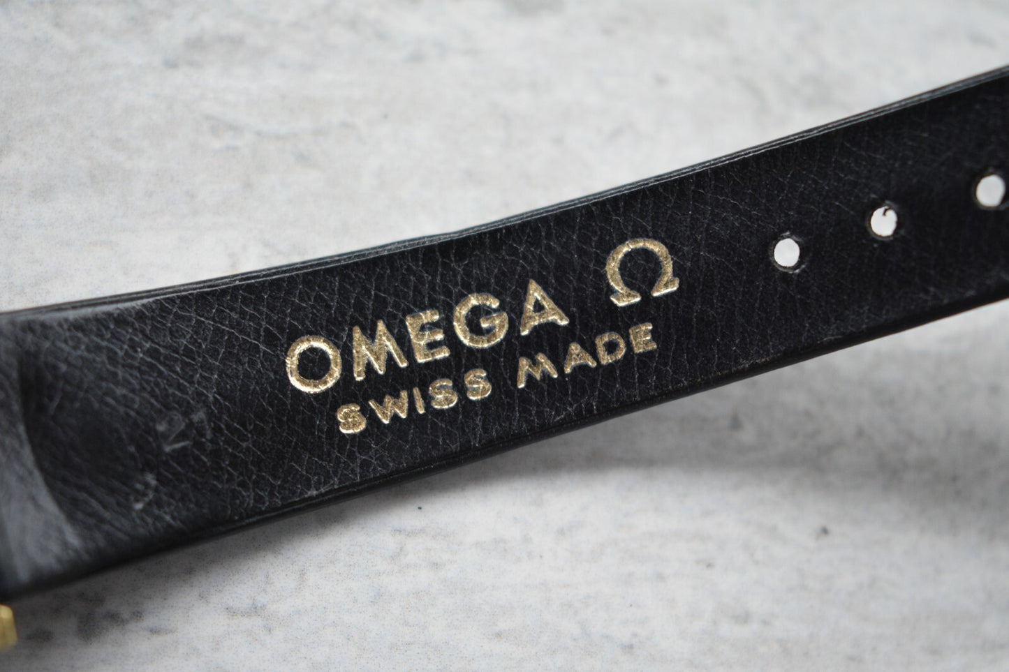 1974 Vintage Omega Gold Men's Mechanical Dress Watch Geneve Date Original Strap