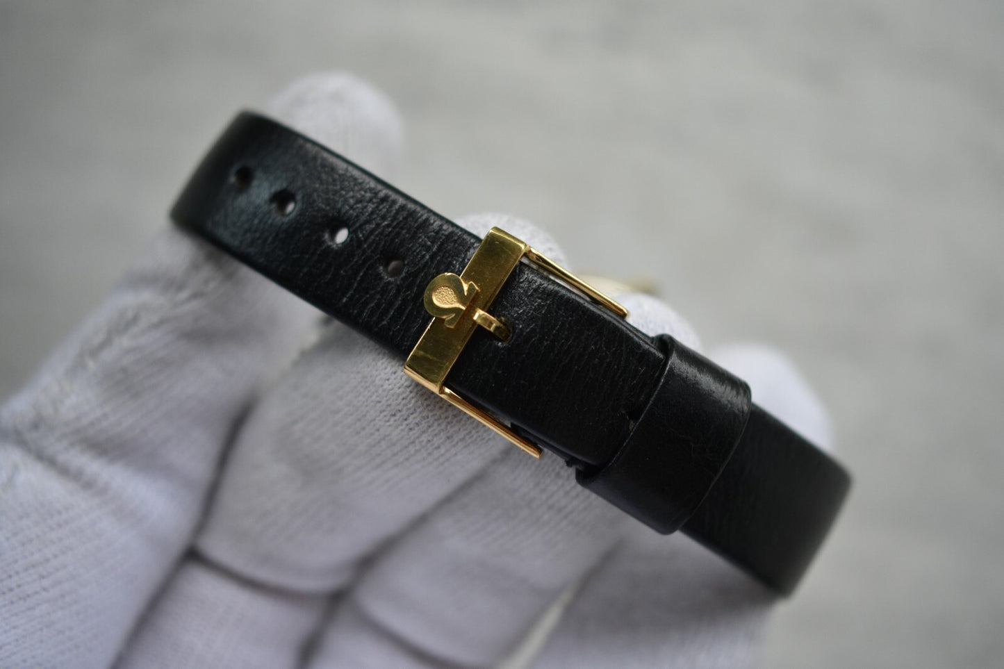 1974 Vintage Omega Gold Men's Mechanical Dress Watch Geneve Date Original Strap
